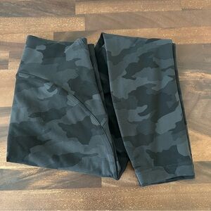 Lululemon Camo Black Leggings